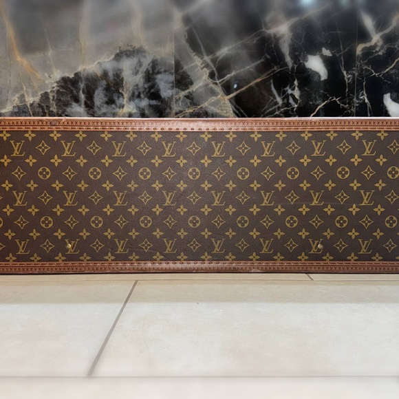 Authentic Vintage Louis Vuitton Monogram Hard Travel Case Trunk Alzer 80 & certi - Picture 9 of 16